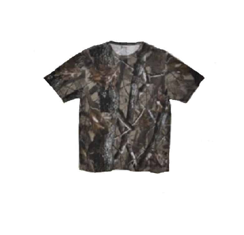 POLERA M/CORTA CAMO WINTER FOREST