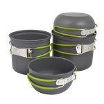 KIT OLLAS DE CAMPING PARA 1