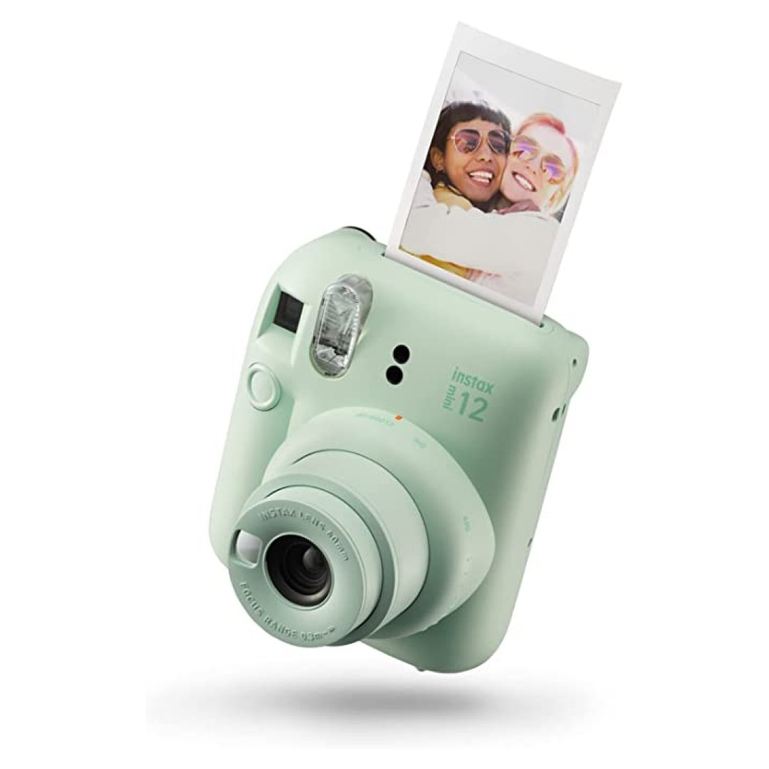 KIT INSTAX MINI 12 MINT GREEN + FILM X10 - Monoutdoor